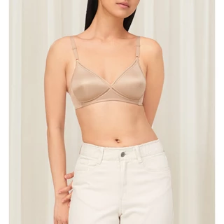 Triumph เสื้อชั้นในไม่มีโครง เต้าทรงปั๊ม รุ่น Corsina 01 HP รหัส 10001748 สีน้ำตาล 00AF