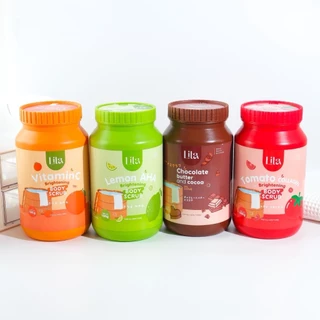 ลิต้าสครับ / ครีมทาผิว Lita Body Scrub สครับมะนาว / สครับส้ม / สครับโกโก้ / สครับมะเขือเทศ