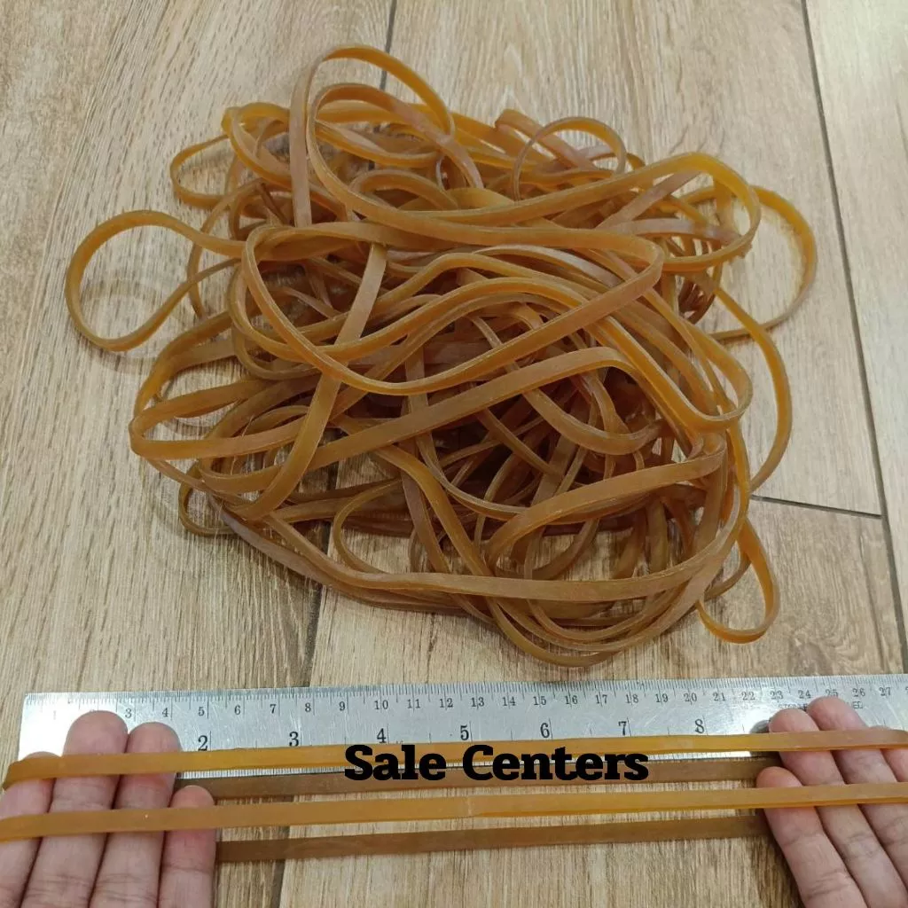 หนังยาง วงใหญ่ เส้นใหญ่พิเศษ หนา 5 มิล x พับทบ 27 cm เหนียว ทนทาน คุณภาพดี ใช้รัดสิ่งของตามต้องการ