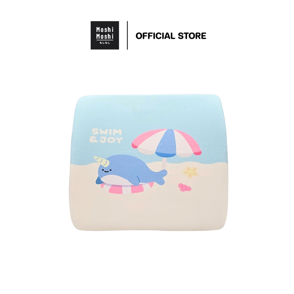 Moshi Moshi เบาะรองหลังเมมโมรี่โฟม ลาย Little Marine เบาะรองหลังเพื่อสุขภาพ รุ่น 8100037133