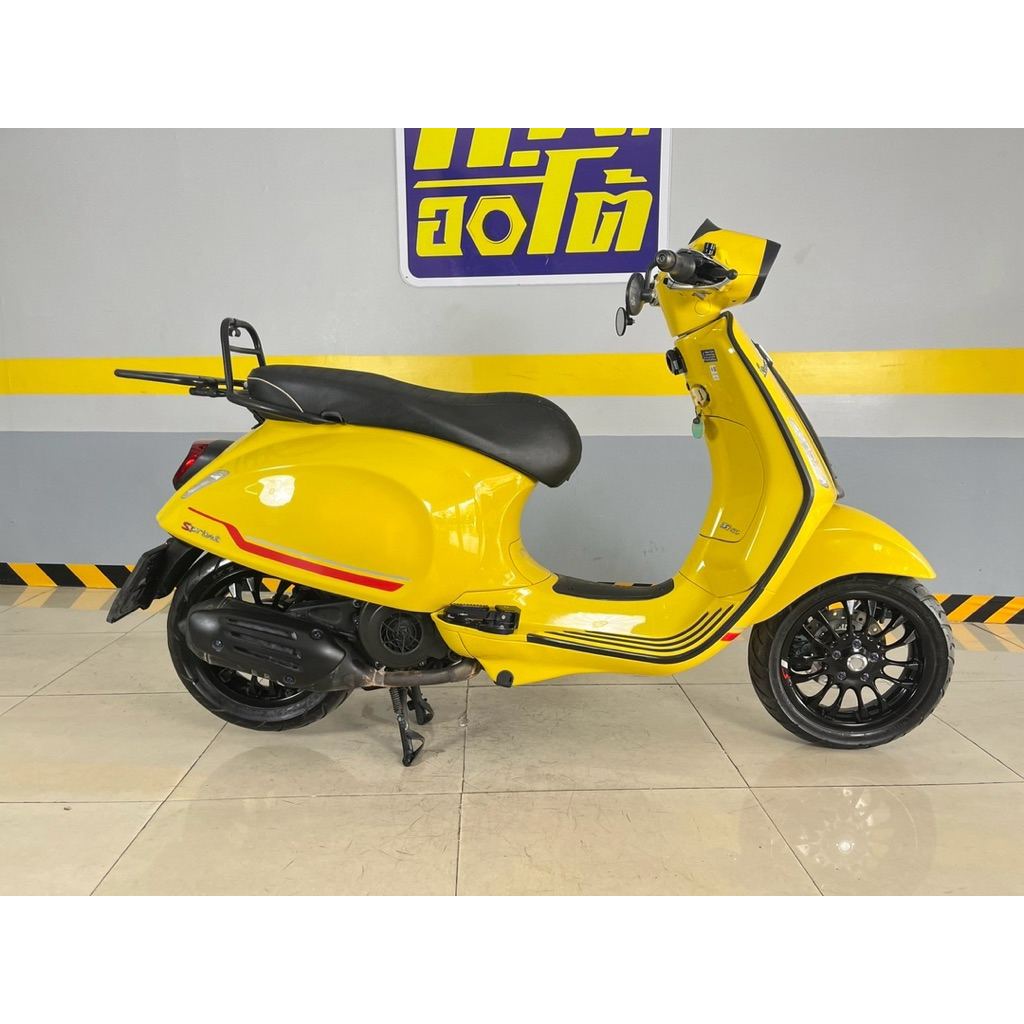 Vespa Sprint150 IGET ABS ปี2021 สีเหลือง