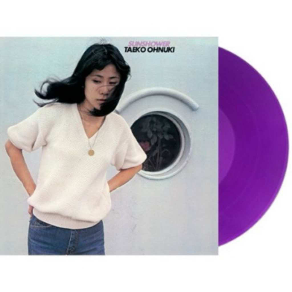 (พร้อมส่ง) แผ่นเสียง SUNSHOWER -Taeko Onuki (Clear Purple Vinyl) มือหนึ่ง ซีล