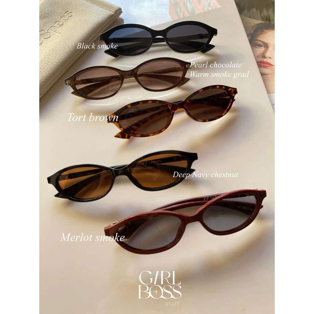 Girlboss.stuff แว่นตากันแดด Le specs รุ่น Duskfall