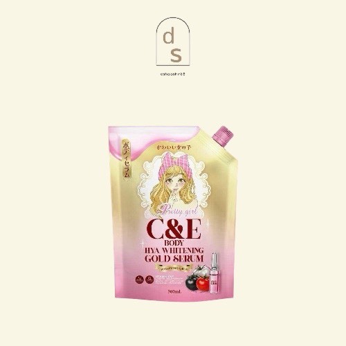 พร้อมส่ง พริตตี้เกิล์ล เซรั่มไฮยา  Pretty Girl C&E Body Serum ขนาด 300 ml. Pretty Girl C&E Body Seru