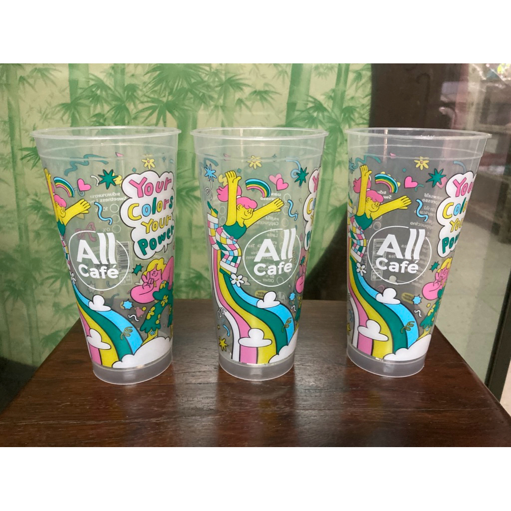 แก้วพลาสติก All Cafe