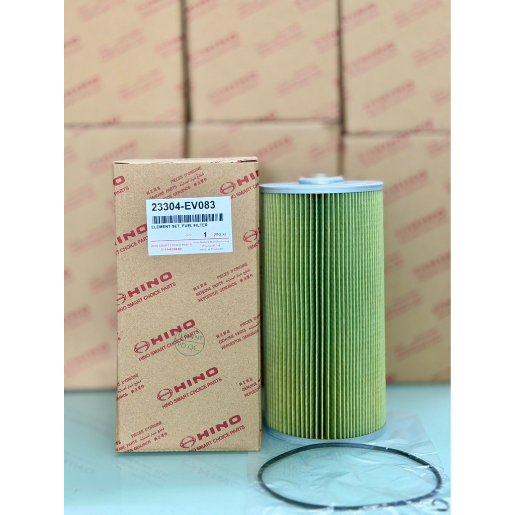 ของแท้เบิกห้าง💯กรองเชื้อเพลิง กรองโซล่ากรองดักน้ำ HINO SERIES 500 , VICTOR FG8J FM1A FM2P 23304-EV08