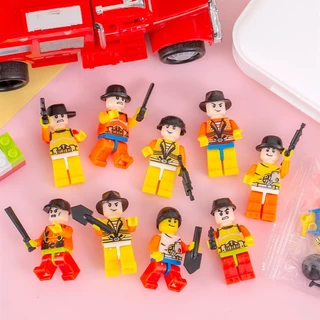 🔥พร้อมส่ง🔥3D ของเล่นตัวต่อ ทหาร บล็อกอาคาร สัตว์น่ารักตัวการ์ตูนของเล่นสำหรับเด็ก