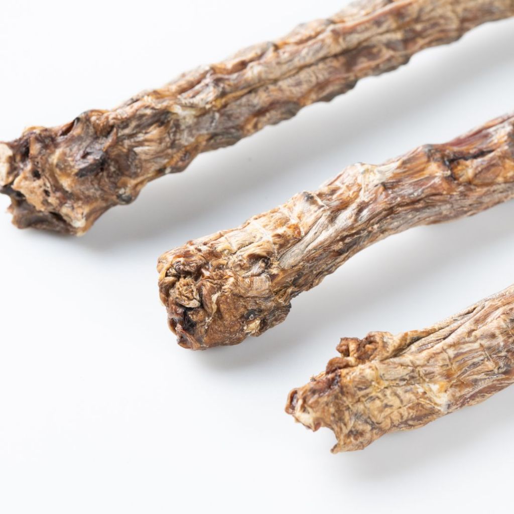 คอเป็ดอบแห้ง ขนมน้องหมา ขนมสุนัข ขนมขัดฟัน ลดหินปูน หมา คอเป็ด - รูปที่ 5