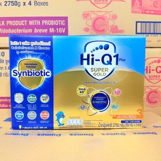 🎉Hi-Q 1 Plus Super Gold-3_{รสจืด2750g.}_ไฮคิว 1 พลัส ซูเปอร์โกลด์ สูตร-3
