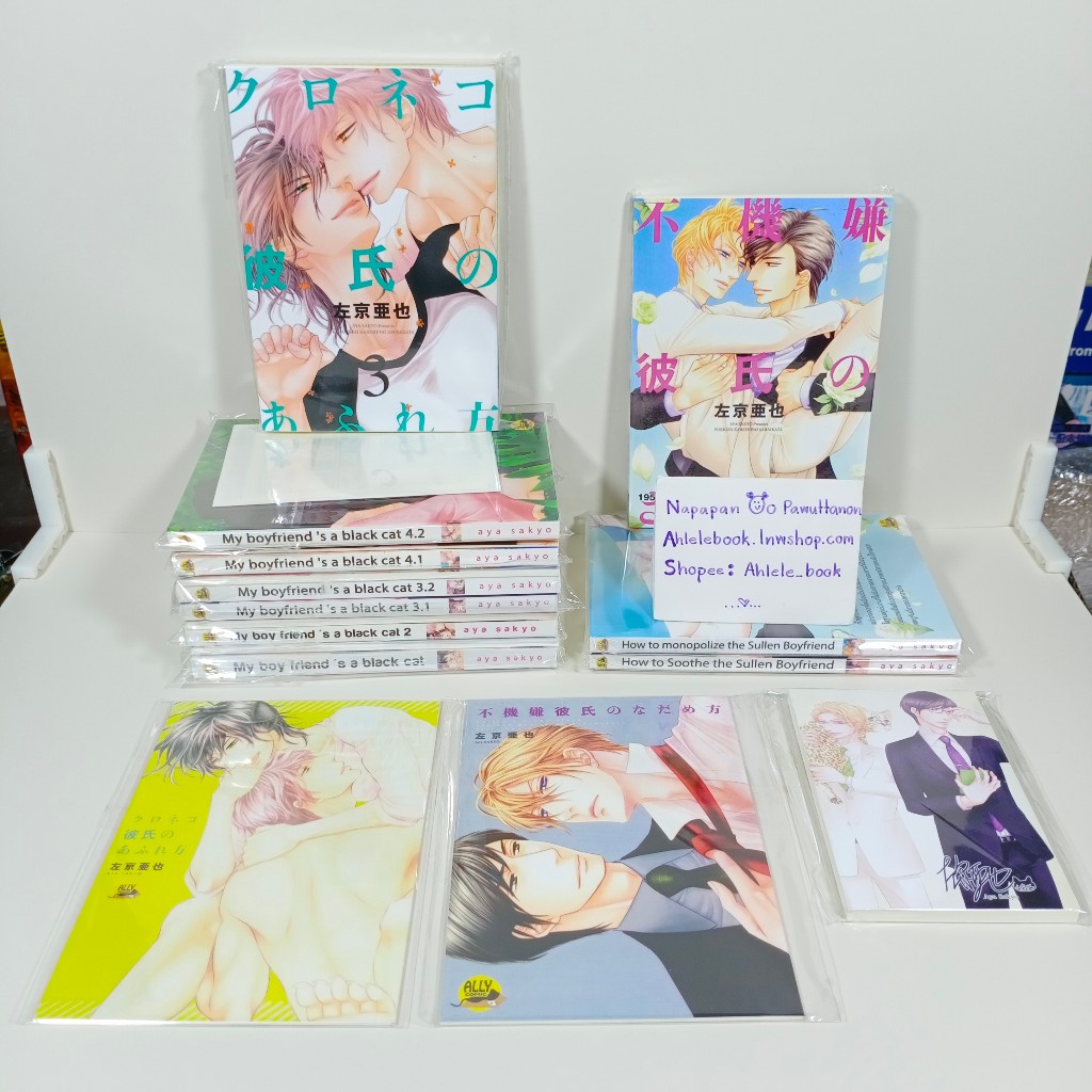 [Uncut/อันคัต] เซ็ตแมวดำ My Boyfriend's a Black Cat + How to Soothe the Sullen Boyfriend (คนเขียนเดี