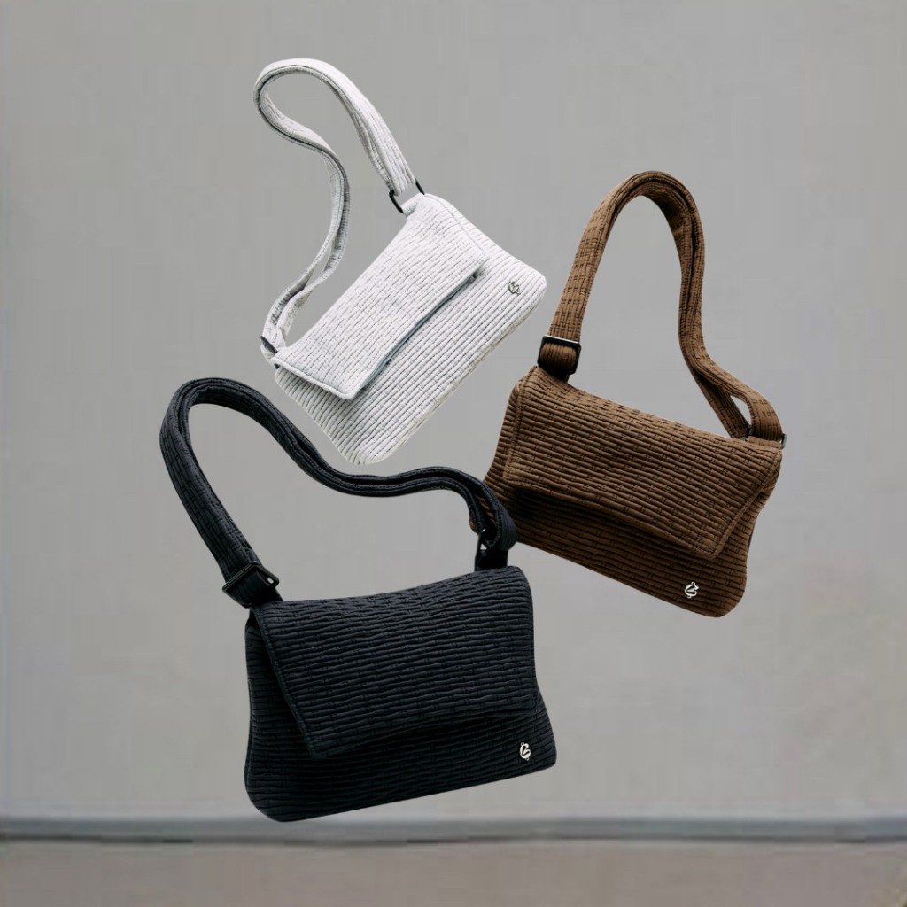 Fill in the bag (5สี) รุ่นPillow แบบใหม่ปรับสายได้แล้ว กระเป๋าสะพายไนลอน