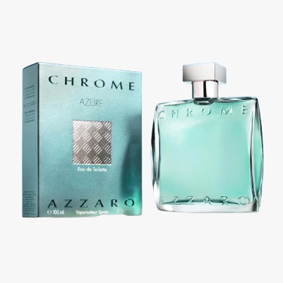 AZZARO CHROME AZURE EDT 100ML .