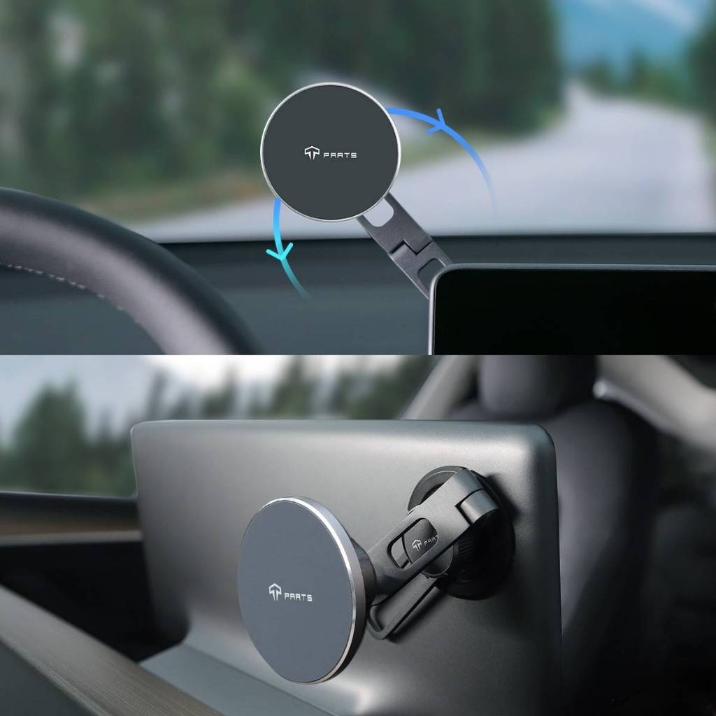 Tparts Tesla phone holder ที่เกาะมือถือ ติดกับจอรถ พร้อมส่ง จาก กทม - รูปที่ 3