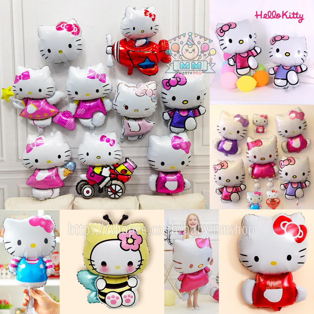 ลูกโป่งคิตตี้ ฟอยล์คิตตี้ แมวKitty