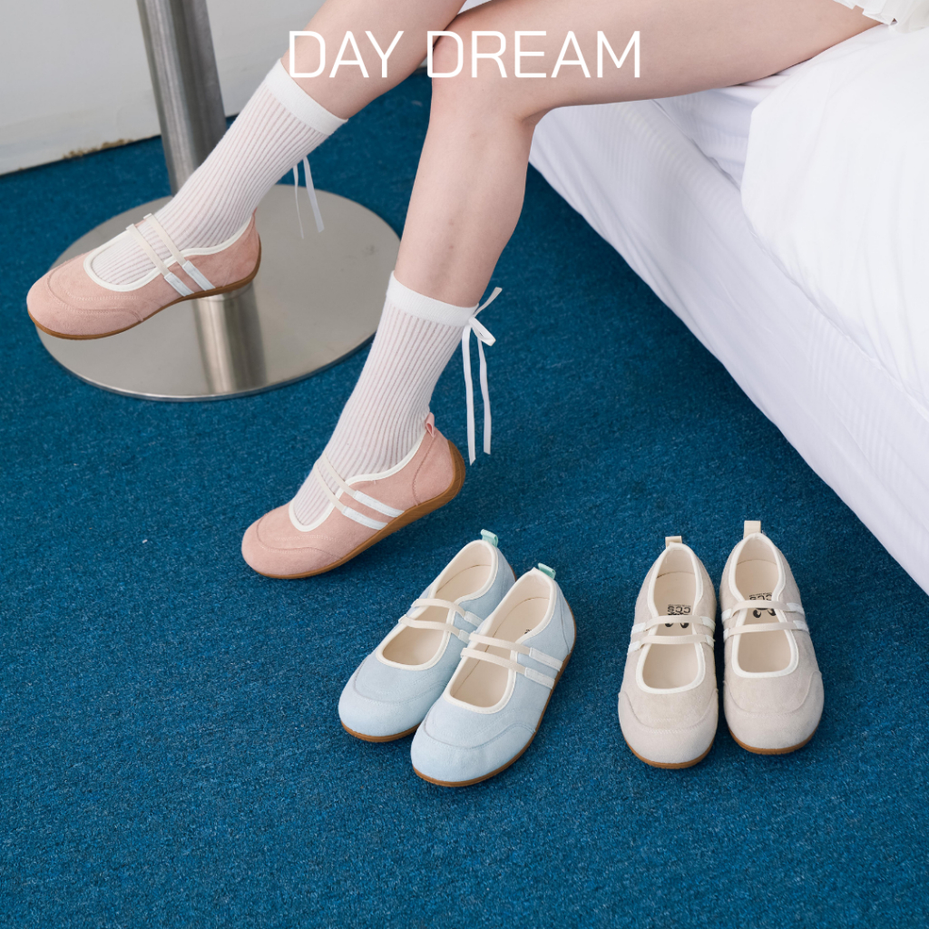 CCS - รองเท้าแมรี่เจนผ้าใบ รุ่น Day Dream รองเท้าสายคาดที่ใส่แล้วได้ลุคน่ารักสดใส แต่ยังเดินสบายทั้ง