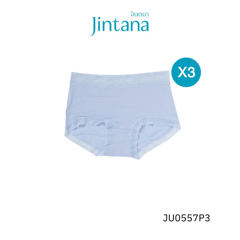 [แพ็ก3ชิ้น] Jintana กางเกงใน รุ่น Basic รหัส JU0557P3 ผ้านิ่มพิเศษ เบา เย็นสบาย  กางเกงในเย็น กางเกงในนิ่ม