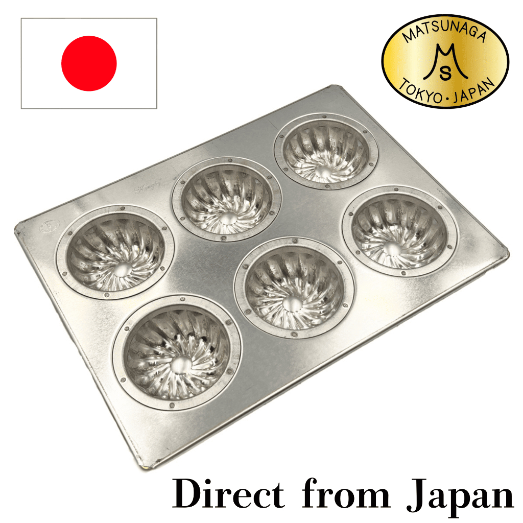 【Direct from Japan】Matsunaga Works/SV Petit Kugelhof(6pcs)/With silicone coating/220㎜×300㎜