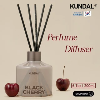 KUNDAL ก้านไม้หอม ปรับอากาศ Perfume Diffuser ขนาด 𝟐𝟎𝟎𝐦𝐥 ดิฟฟิวเซอร์ แบรนด์ดังจากเกาหลี ของแท้ 100%