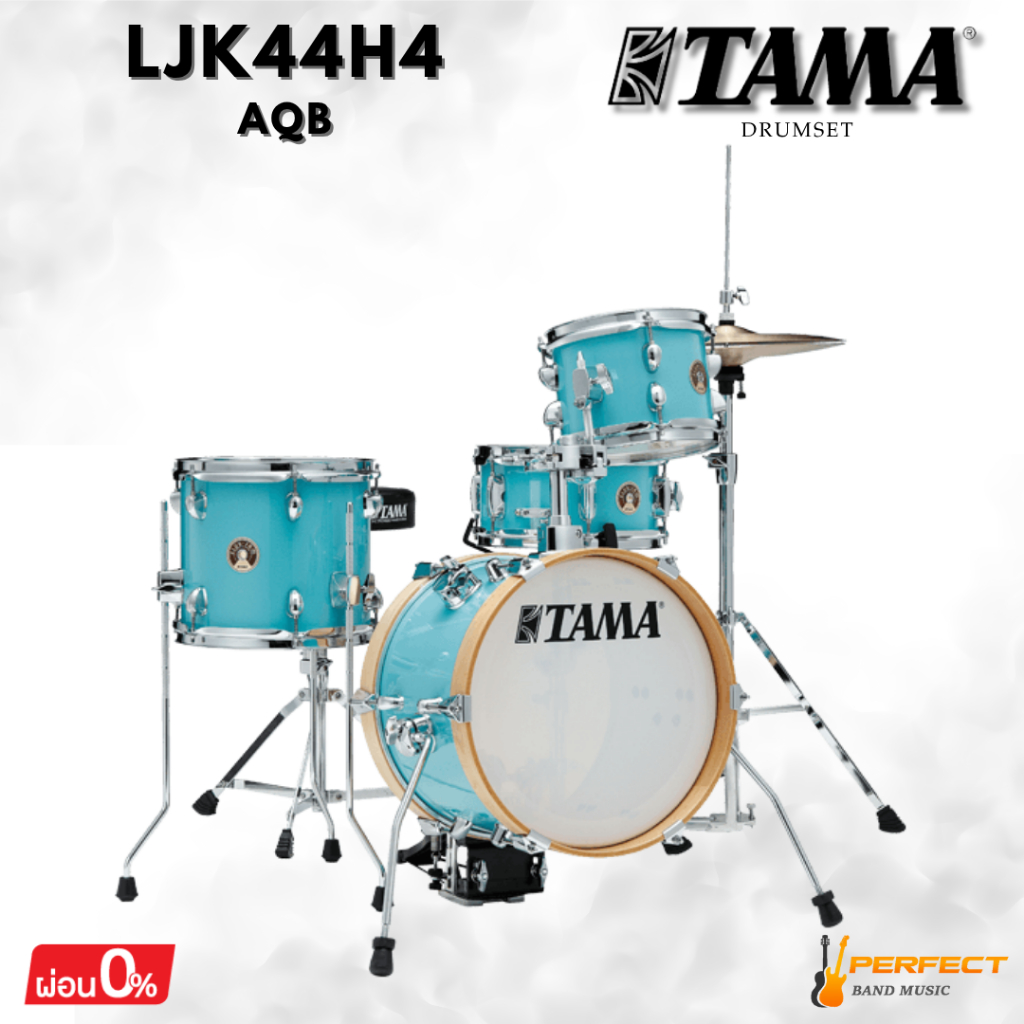 กลองชุด TAMA Club-jam Flyer Kit LJK44H4-AQB (ไม่รวมฉาบ) * กรุณาสอบถามก่อนสั่งซื้อ *