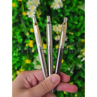 ปากกาสลักชื่อฟรี Parker Jotter Stainless Ballpoint Pen ปากกา…