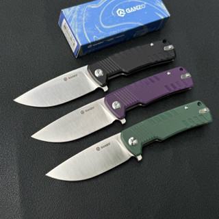 มีดพับGanzo G769 ของแท้100% วัสดุใบมีดเหล็ก D2 ความแข็ง 60 H…