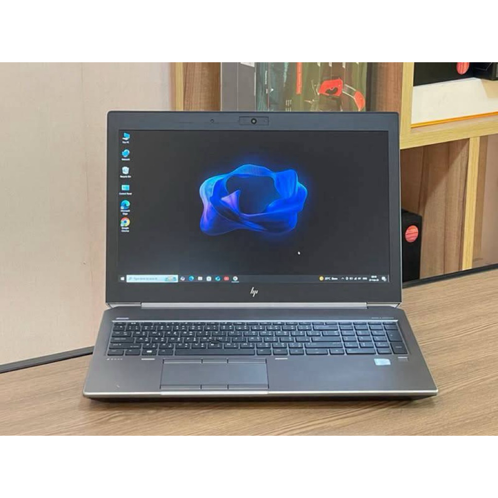 HP ZBook 15 G6 Mobile WorkStation i7-9850H SSD1TB RAM32GB Quadro T2000 (4GB GDDR6)Win10Pro สินค้ามือ