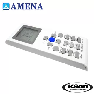 รีโมทแอร์ อามีน่า อะไหล่แอร์ Amena Air Conditioner Remote Control รุ่น YAR-P/001E YAR-P/002E