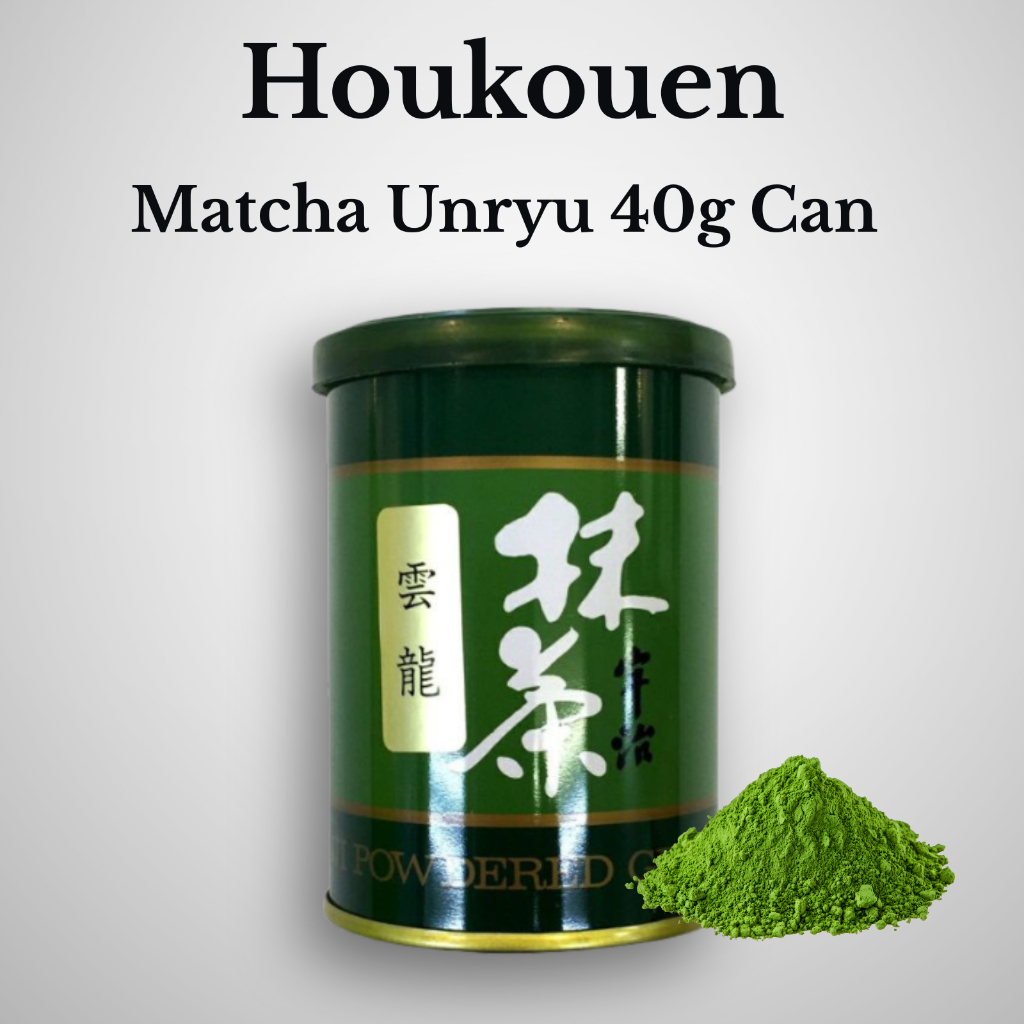 Houkouen UNRYU 40g Can "Premium Uji Matcha" Matcha Powder