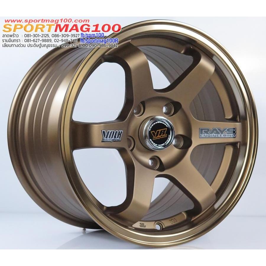 ล้อแม็ก TE37 5รู114.3 ขอบ15นิ้ว สำหรับ Suzuki Carry(ราคา 4วง)