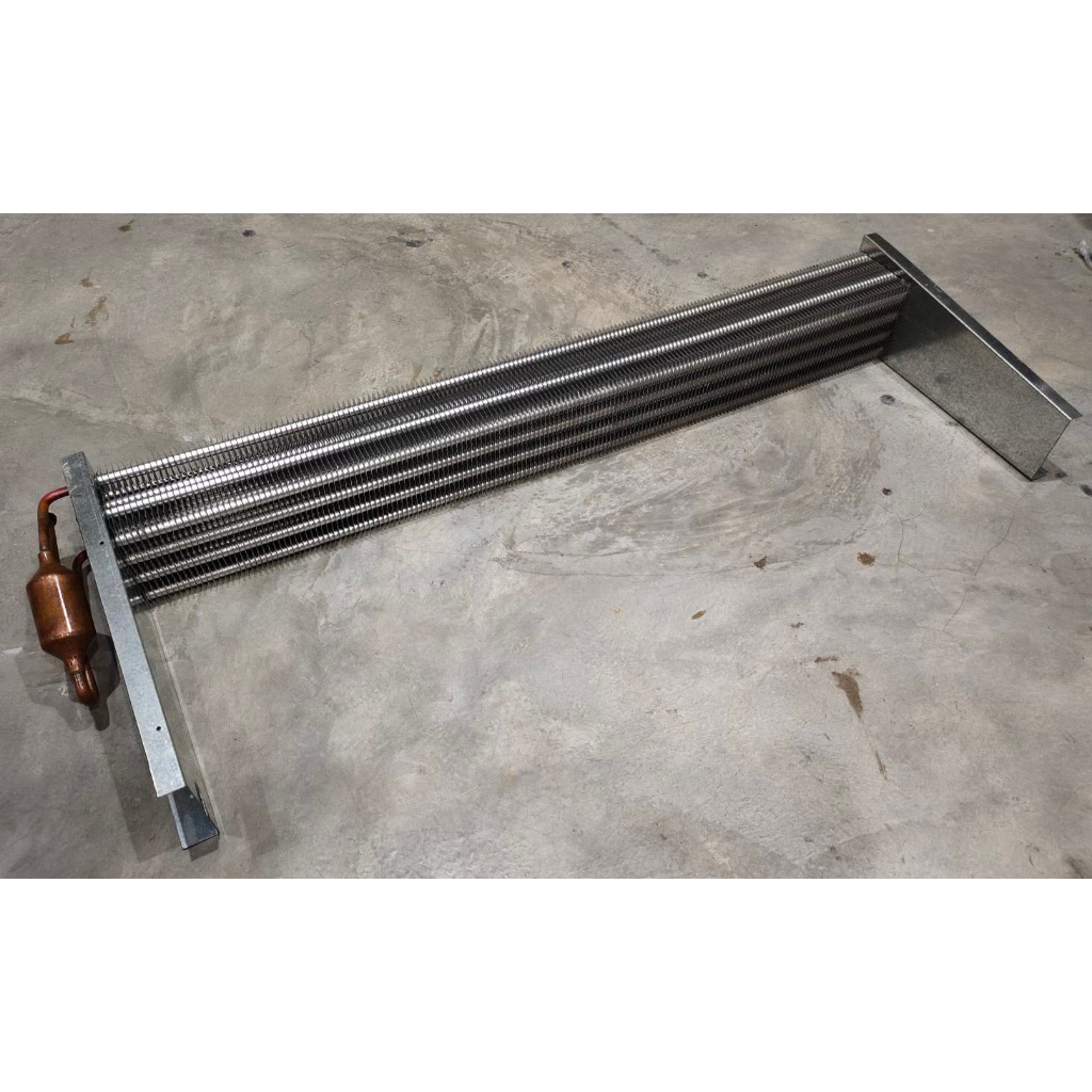 แผงคอยเย็น สำหรับตู้แช่เย็น หรือตู้แช่เครื่องดื่ม รุ่น ESS16803 ขนาด 4นิ้ว x 35นิ้ว x 4R, 5FPI (อลูมิเนียมฟิน) KULER (ข