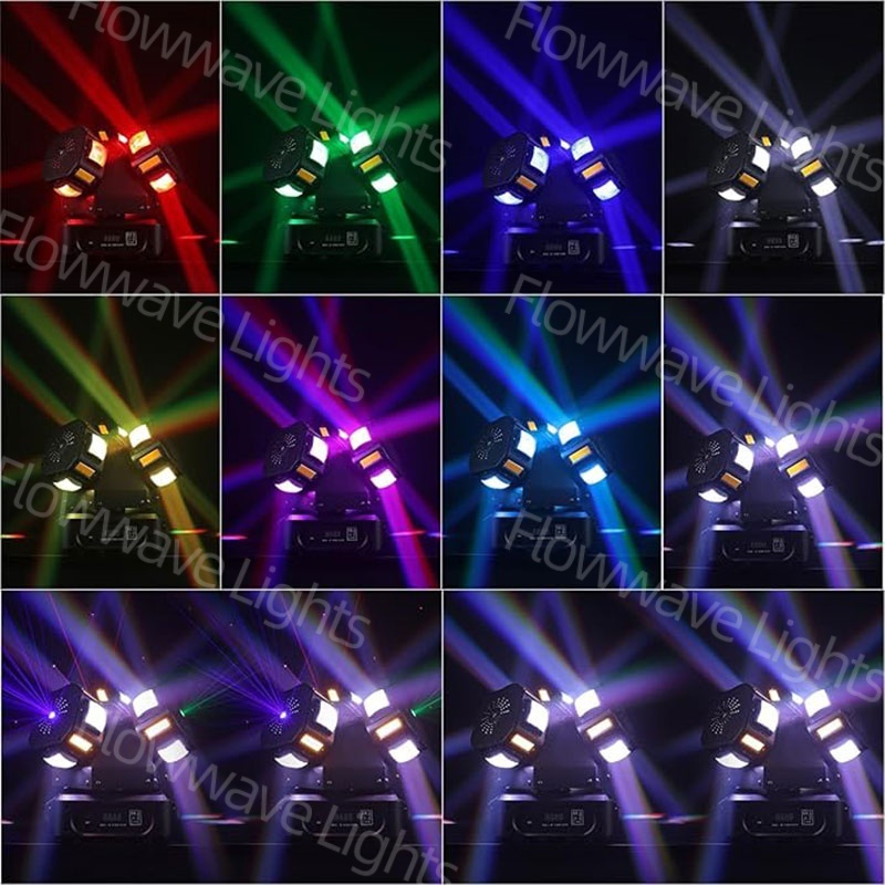 Flowwave ไฟดิสโก้ 3 หัวเคลื่อนไหว 150W รูปที่ 4