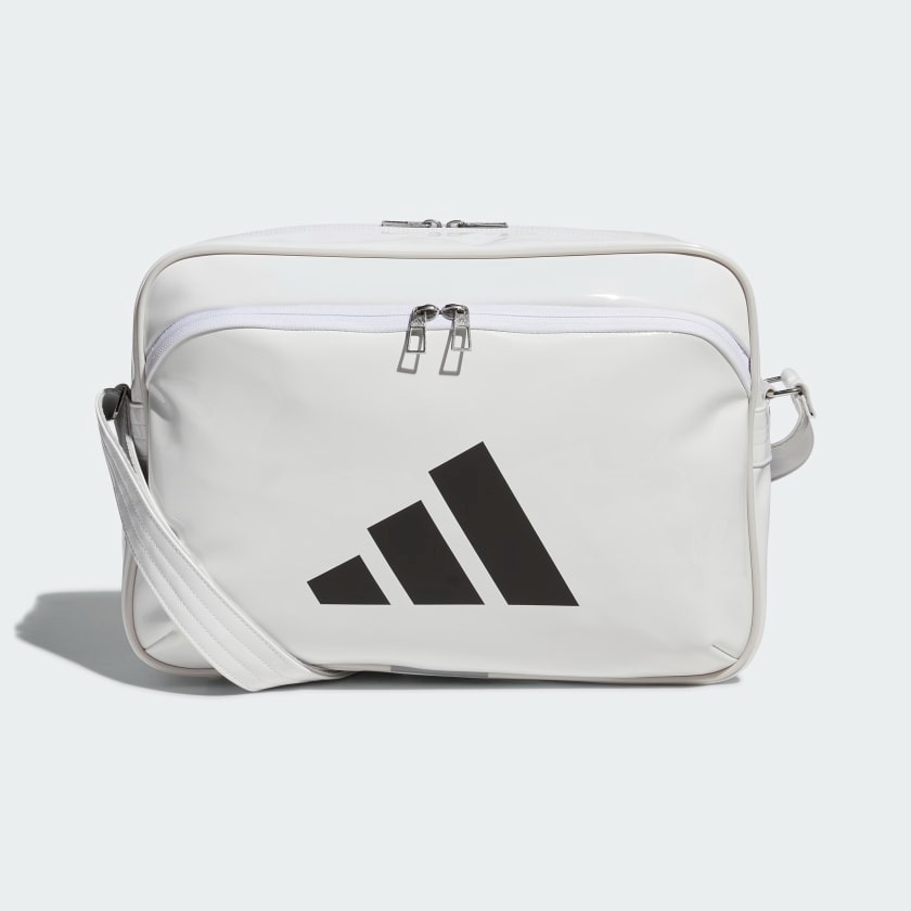 กระเป๋าสะพายข้าง Adidas  Enamel Bag | White ( IB0298 ) กระเป๋าเคลือบ [ ลิทสิทธิ์แท้  ป้ายไทย]