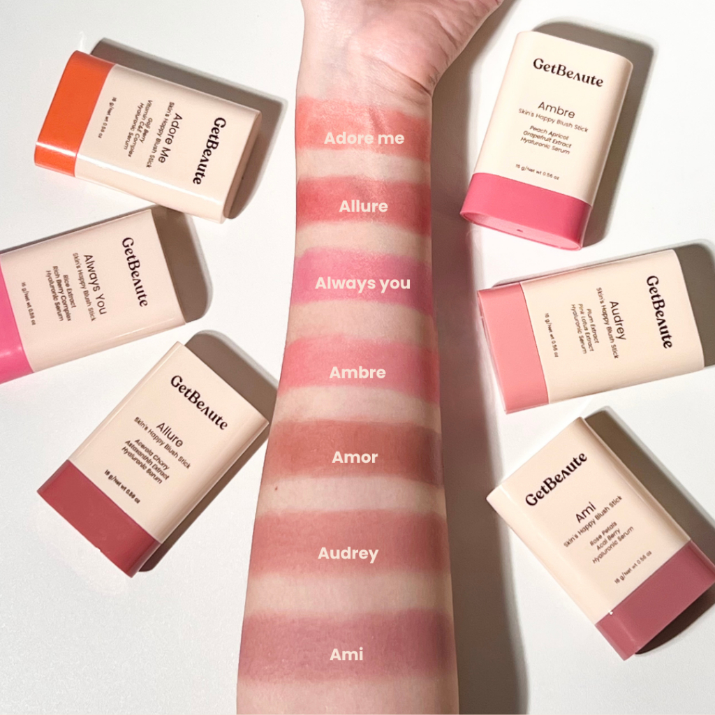 แบ่งขายบลัชสติ๊ก GetBeaute Skin's Happy Blush Stick