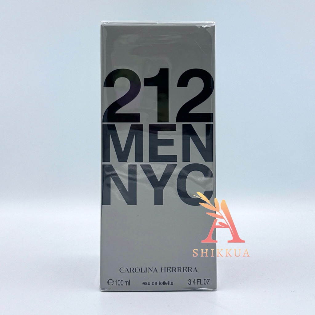 น้ำหอม แท้ Carolina Herrera 212 Men NYC 100ml. EDT กล่องซีล