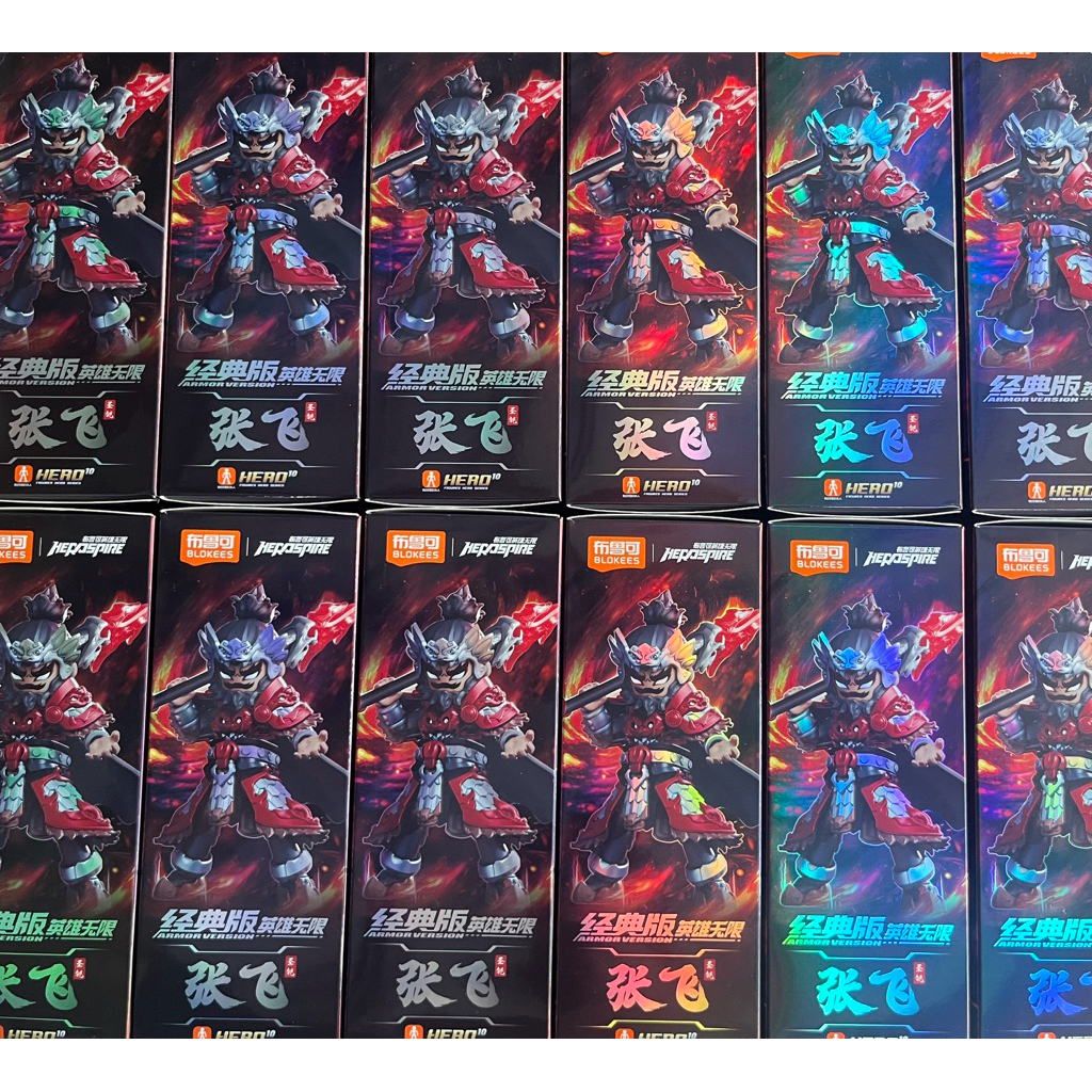 Blokees Hero Spire Armor Version No.32 Zhang Fei  (เตียวหุย)