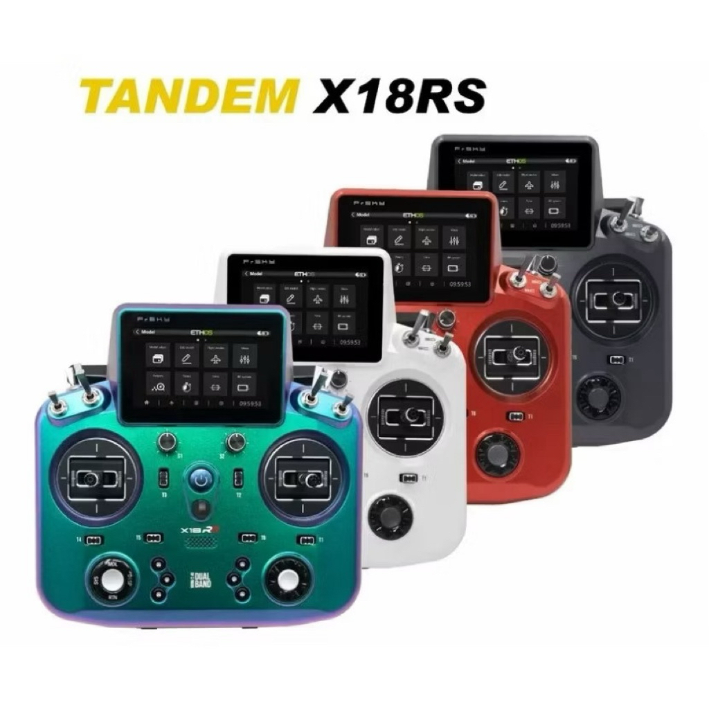 🇹🇭FrSky Tandem X18RS Radio (ไม่มีรีซีฟ) วิทยุเครื่องบิน วิทยุเฮลิคอปเตอร์ Rc