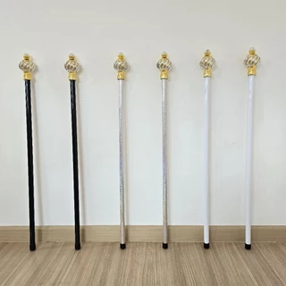 ไม้คฑาไม้ดรัมเมเยอร์ ไม้+หัว​ นำไปตกแต่งเพิ่ม