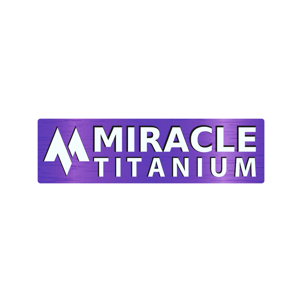 MIRACLE Titanium สติ๊กเกอร์ มิราเคิล ไทเทเนียม Sticker