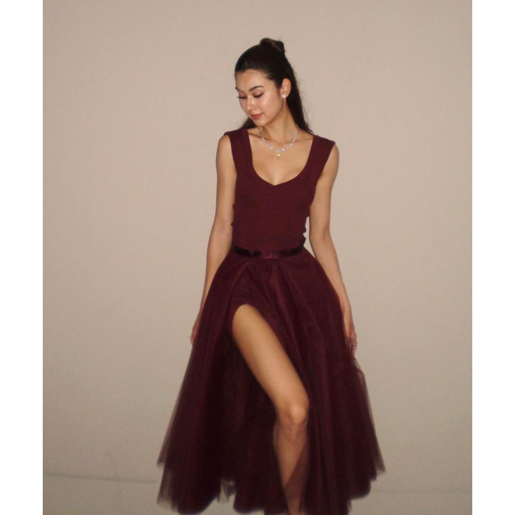 กระโปรงpoem ของแท้ ใหม่ sz.25