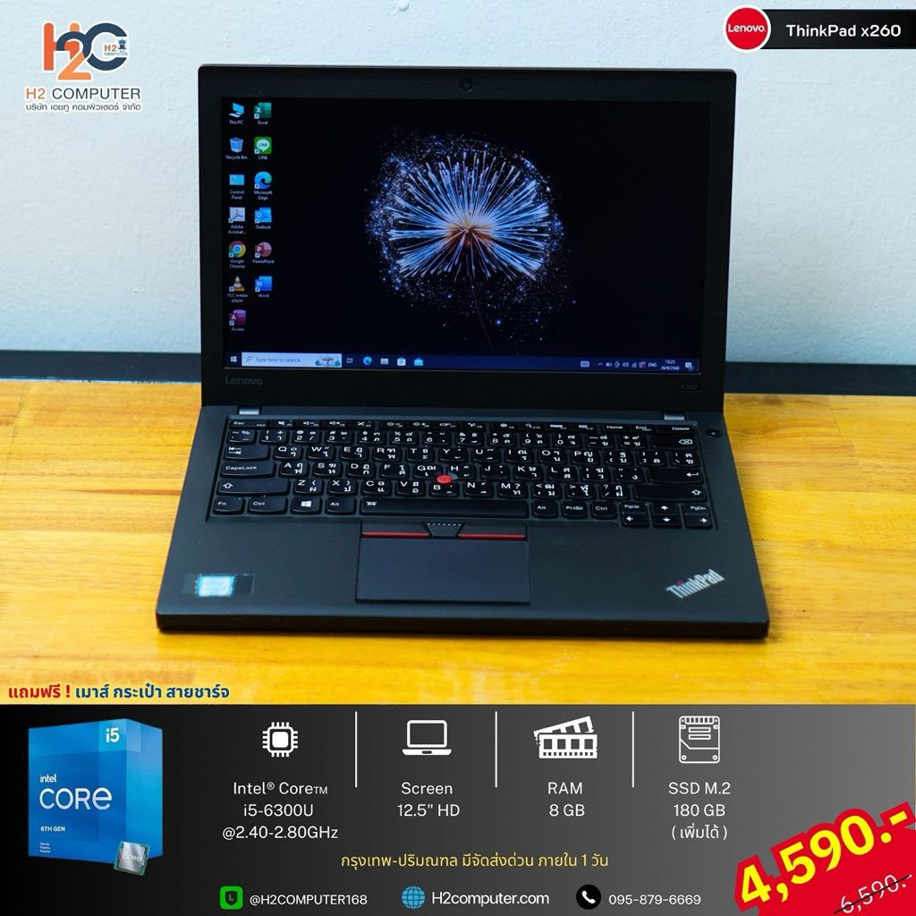 Lenovo ThinkPad X260 / ประหยัดคุ้ม