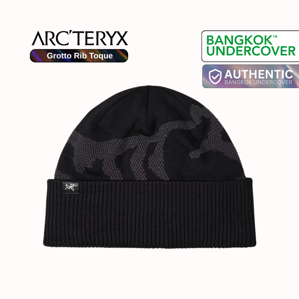 (พร้อมส่ง!) Arc Teryx Beanie Grotto Rib Toque หมวกไหมพรหม Arcteryx
