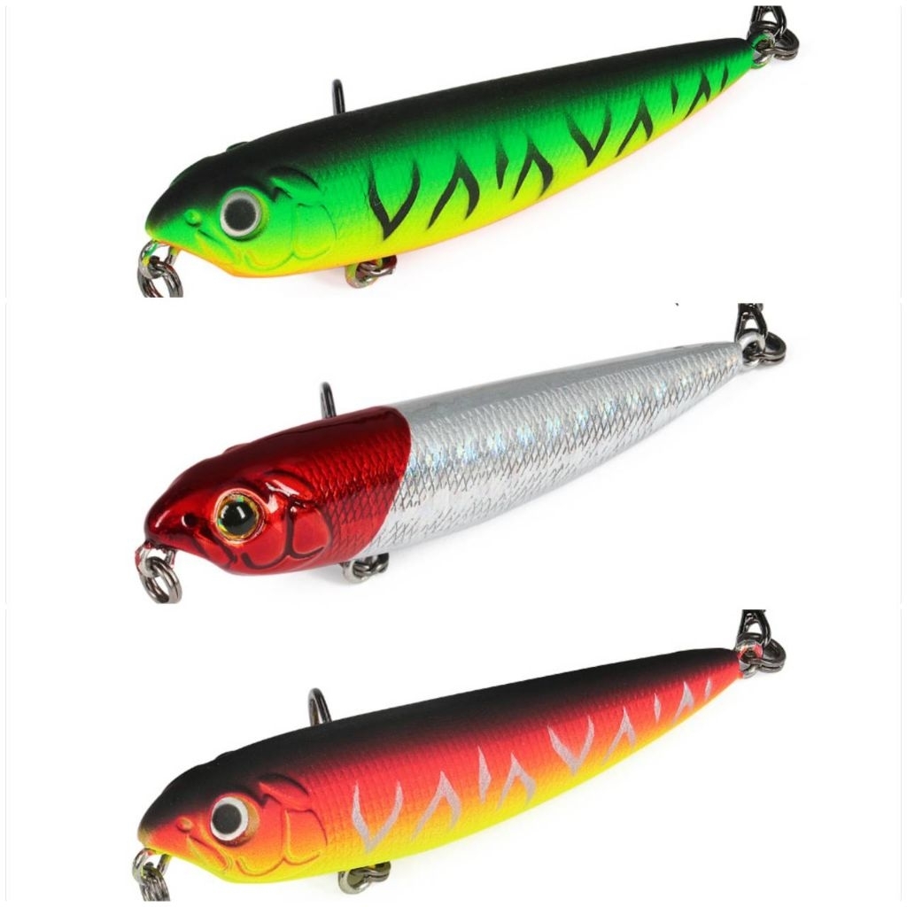 WEEBASS LURE (เหยื่อปลั๊ก) - รุ่น PENCIL FLOATING
ความยาว 60 มม.

น้ำหนัก 4 กรัม