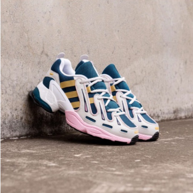 New adidas originals eqt gazelle - navy and pink size US8.5 UK7