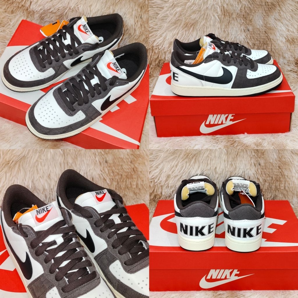 [พร้อมส่ง ของแท้100%] Nike dunk low - Terminator low velvet brown🟤