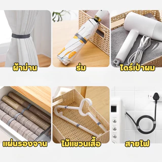 YIYIHOME ที่รัดสายไฟ ตีนตุ๊กแก แบบม้วน ที่เก็บสายชาร์จ สายเคเบิ้ล จัดระเบียบ ใช้ซ้ำได้ คุณภาพดี