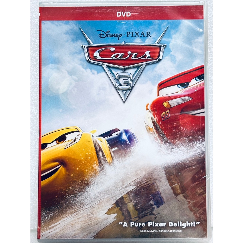 DVD : Cars 3 (2017) สี่ล้อซิ่ง ชิงบัลลังก์แชมป์ Disney-Pixar Disney Animation การ์ตูนดิสนีย์