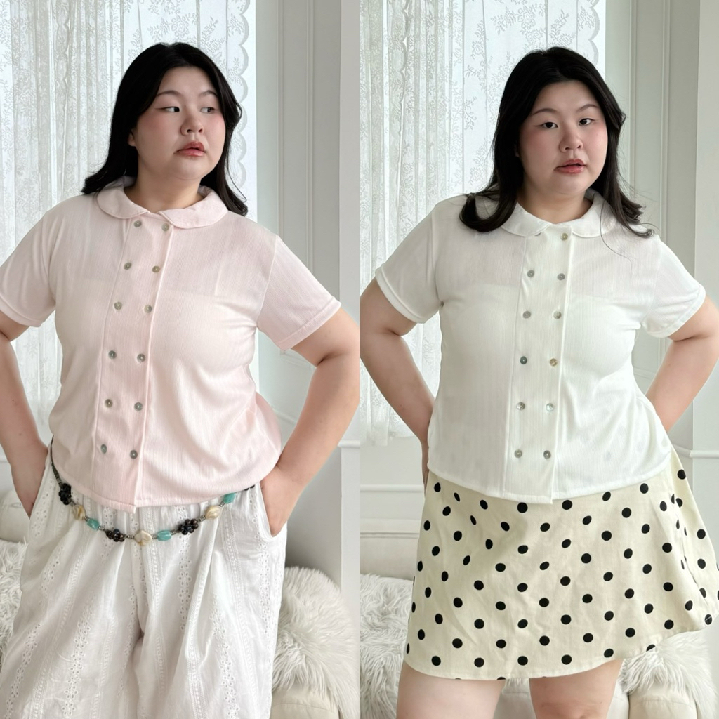 Mitchel Top เสื้อกระดุมหอยมุก wendystore19