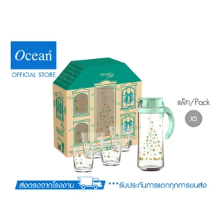 OCEAN Vibes of Homecoming เซตของขวัญ เหยือกและแก้วน้ำ Family Set (Set of 5)