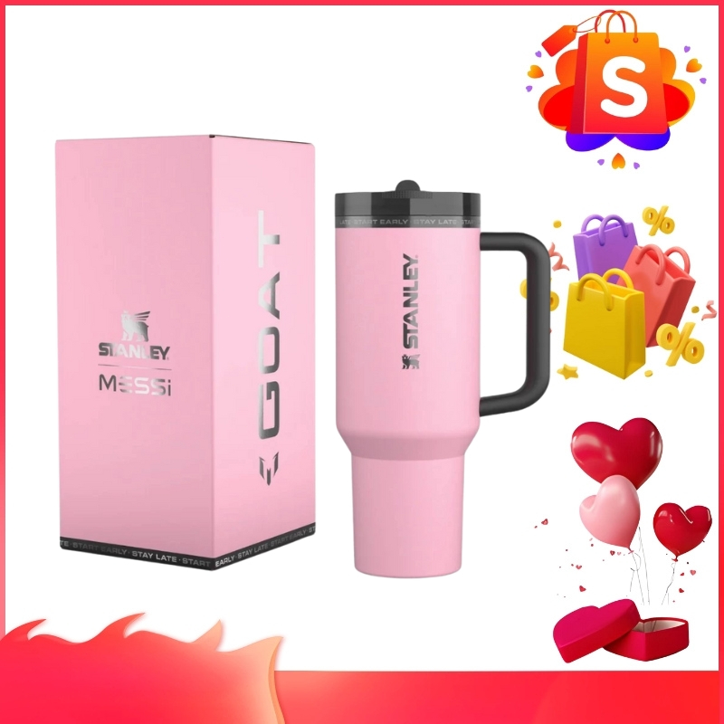 Stanley The Messi x Stanley Quencher ProTour Flip Straw Tumbler 40 OZ (ของแท้ 100%)