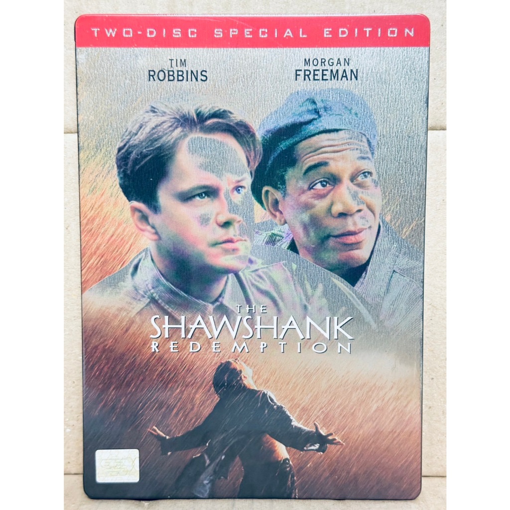 DVD 2 Disc Steel Book : The Shawshank Redemption (1984) มิตรภาพ ความหวัง ความรุนแรง " Tim Robbins "